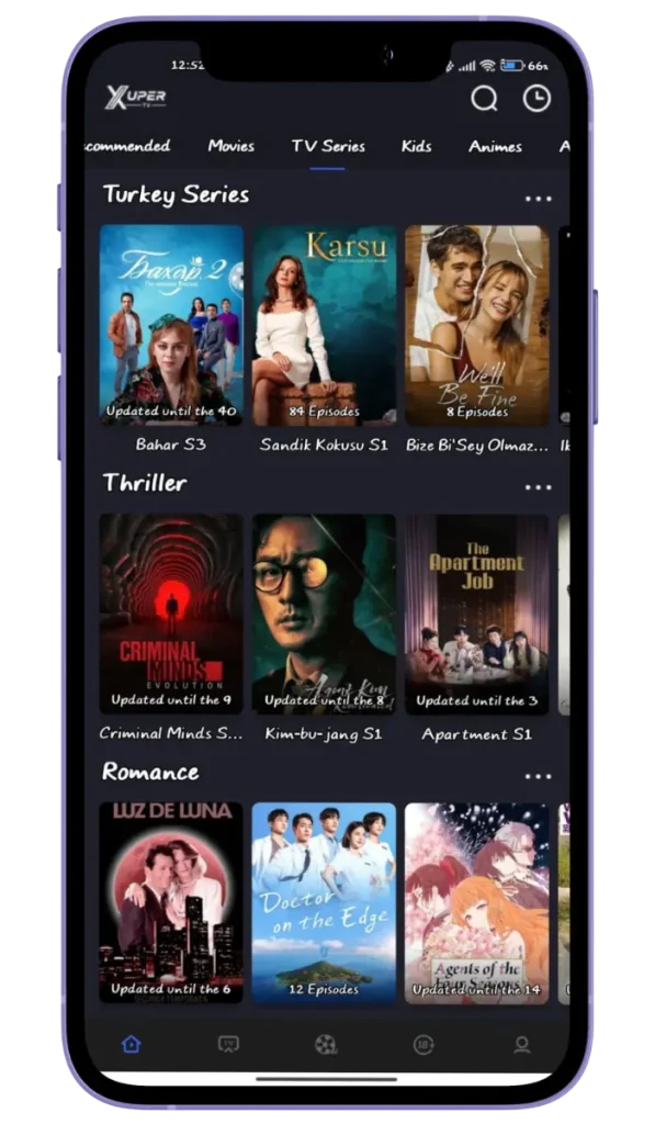 Popular TV series...
