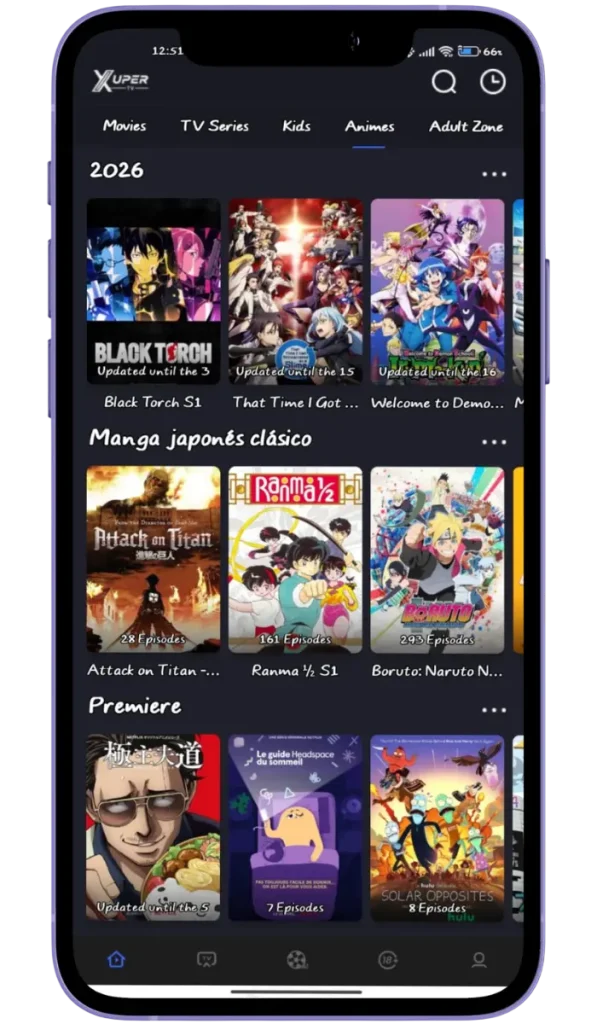 Anime en tendencia
