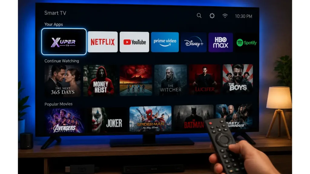 Descargar Xuper TV para Smart TV