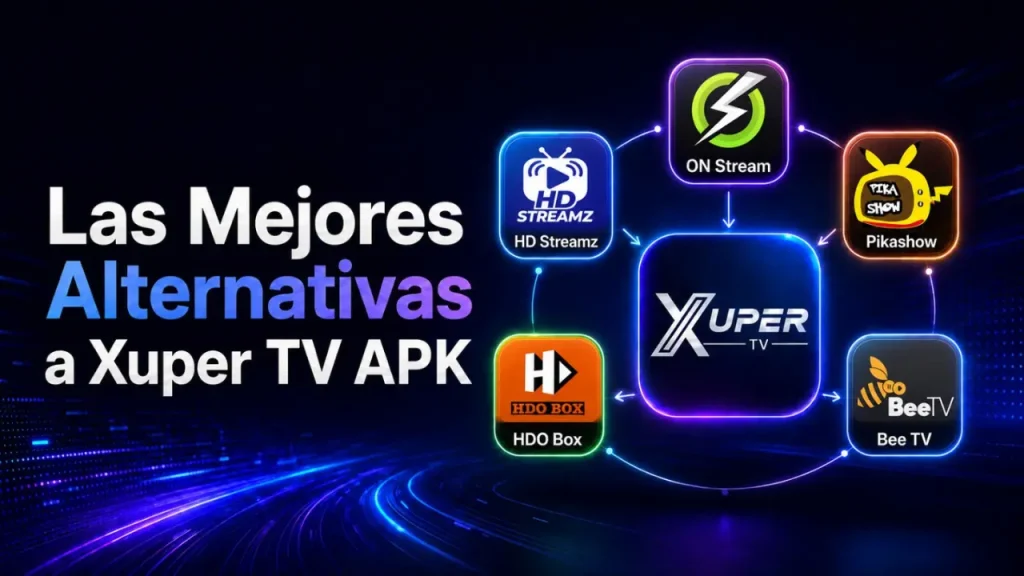 Las Mejores Alternativas a Xuper TV APK